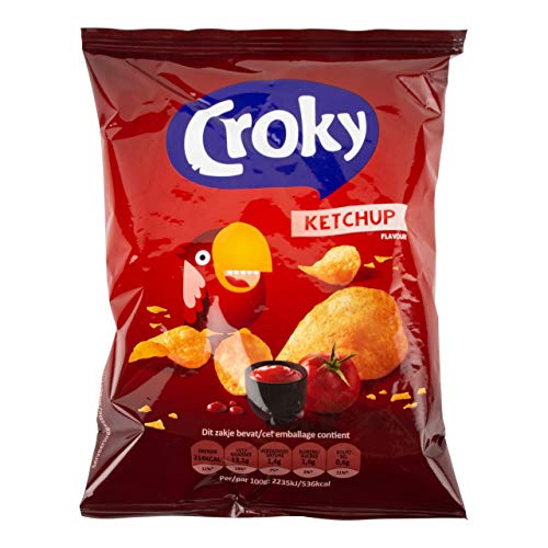 Croky Ketchup Chips 20x 45g von Croky