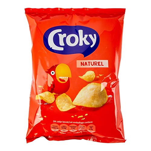 Croky Natural chips - 20 bags x 45 grams von Croky