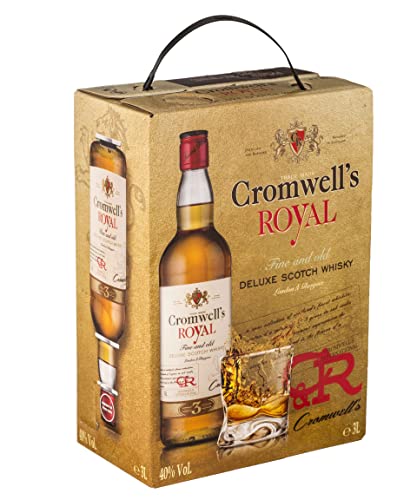 Cromwell's Royal - Fine Scotch Whisky in Bag-in-Box, 3 Jahre in Eichenfässern (1 x 3L) von Cromwell's