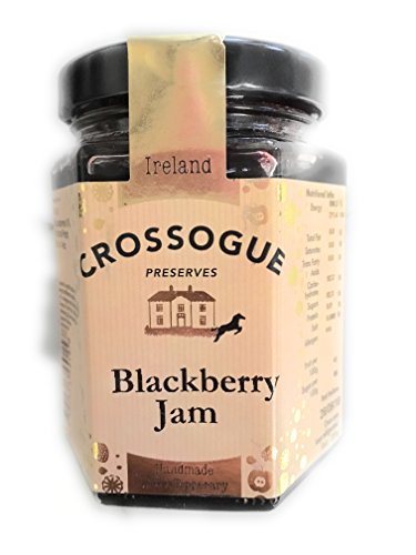 Blackberry Jam (Brombeermarmelade) ohne künstliche Farbstoffe, Aromen oder Konservierungsstoffe, hausgemacht in Irland von Crossogue Preserves