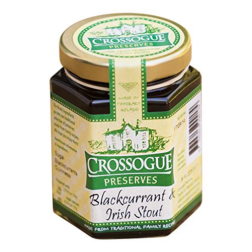 Blackcurrant & Irish Stout Jam (Schwarze-Johannisbeermarmelade mit Guinness) von Crossogue Preserves