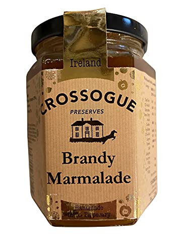 Brandy Marmelade (Orangenmarmelade mit Brandy) ohne künstliche Farbstoffe, Aromen oder Konservierungsstoffe, hausgemacht in Irland von Crossogue Preserves