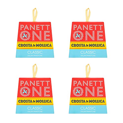 Crosta & Mollica Classic Panettone 500 g (4 Stück) von Crosta & Mollica