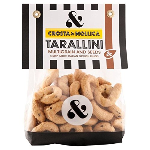 Crosta & Mollica Tarallini Mehrkorn & Samen 170G (Packung mit 2) von Crosta & Mollica