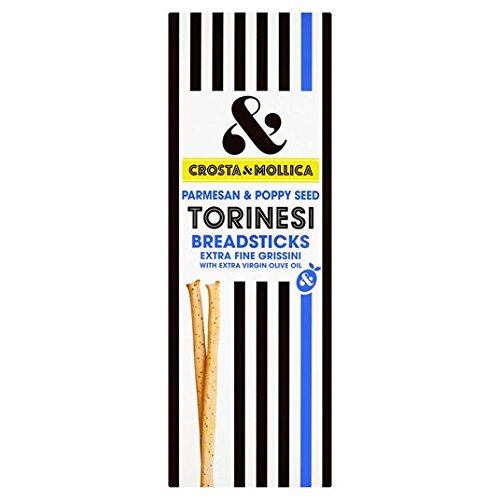 Crosta & Mollica Torinesi Parmesan & Mohn Grissini 120G von Crosta & Mollica