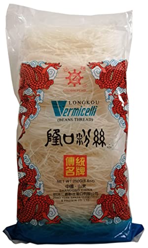 Crown Pearl Longkou Vermicelli (Bohnengarn), 250 g von Crown Pearl, Zhao Yuan Sanjia Vermicelli