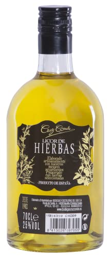 Cruz Conde Licor de Hierbas Spanischer Kräuterlikör (1 x 0.7l) von Cruz Conde