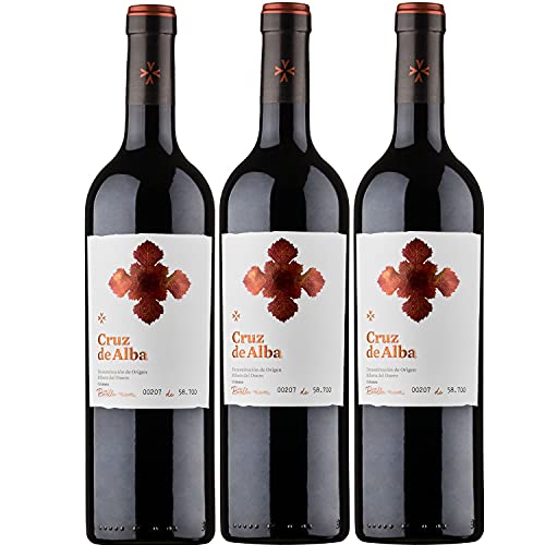 Cruz de Alba crianza Ribera del Duero DO Rotwein Wein trocken Spanien (3 Flaschen) von Cruz de Alba