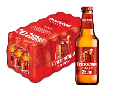 Bier Cruzcampo 24x25cl (Pack 24 Flaschen) von Cruzcampo