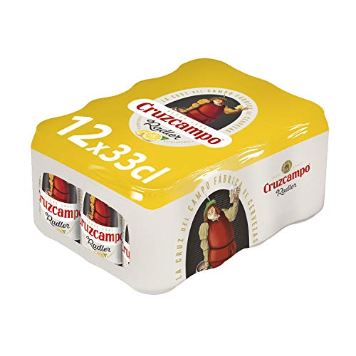 Bier Cruzcampo Radler 12x33cl (Pack 12 Dosen) von Cruzcampo