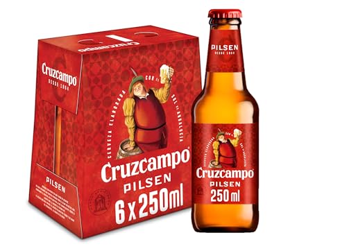 Botellín De Cerveza Pack 6 ud. Cruzcampo de 25cl Unidad von Cruzcampo