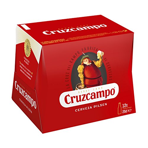 Botellines De Cerveza Cruzcampo 12 Unidades 25cl von Cruzcampo