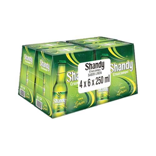 CRUZCAMPO SHANDY BIER KISTE MIT 24 FLASCHEN VON 25 CL. von Cruzcampo