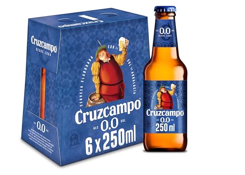 Cruzcampo Bier Alkohol 0,0% - 6 x 250 ml von Cruzcampo