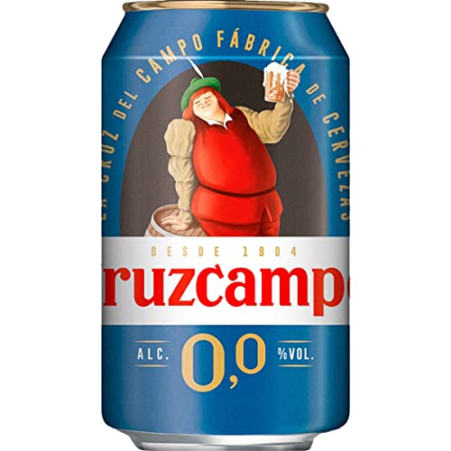 Lata De Cerveza Cruzcampo Sin Alcohol 1 Unidad 33cl von Cruzcampo