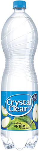 Crystal Clear Prickelnder Apfelschmatzer 6 PET-Flaschen x 1,5 Liter von Crystal Clear