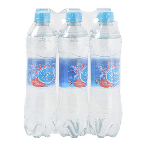 Crystal Clear Prickelnder Preiselbeer-Smaak 6 PET-Flaschen x 50 cl von Crystal Clear