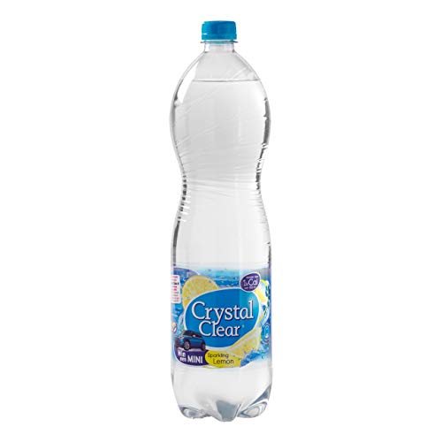 Crystal Clear Prickelnder Zitronengeschmack 6 PET-Flaschen x 1,5 Liter von Crystal Clear