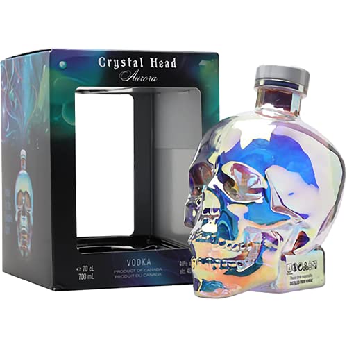 Crystal Head Aurora Vodka 0,7l 700ml (40% Vol) - Totenkopf Design von Crystal Head