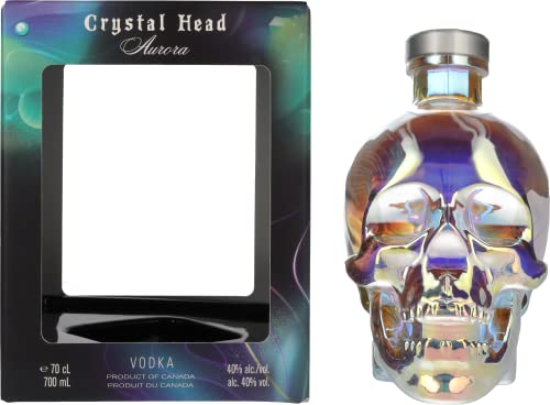 Crystal Head Vodka Aurora 40% Vol. 0,7l in Geschenkbox von Crystal Head
