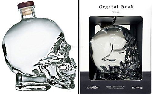Crystal Head Vodka 0,7l 700ml (40% Vol) - Totenkopf Design von Crystal Head