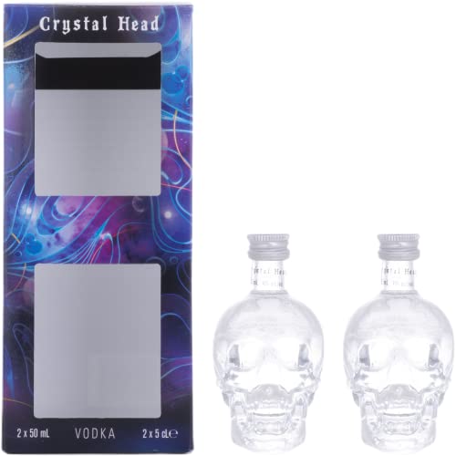 Crystal Head Vodka 40% Vol. 2x0,05l in Geschenkbox von Crystal Head