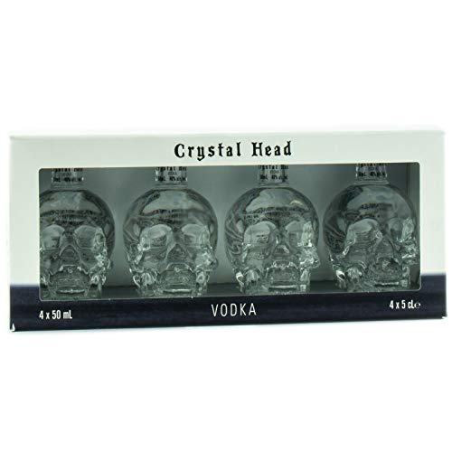 Crystal Head Vodka Mini-Set (4 x 0,05l) von Crystal Head
