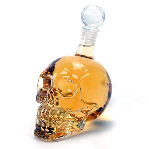 Totenkopf Dekanter "Skull" für Ihren Rum, Whisky oder Vodka von Crystal Head