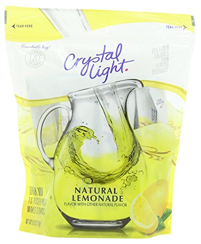 Crystal Light Lemonade Sticks, Natural, 8.6 Ounce Packets, 16 Count Crystal Light Lemonade Sticks, Natural, 8.6 Ounce Packets, 16 Count von Crystal Light