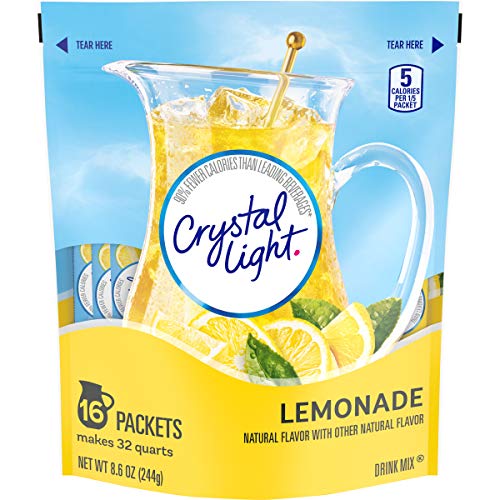 Crystal Light Lemonade Sticks, Natural, 8.6 Ounce Packets, 16 Count von horsemen