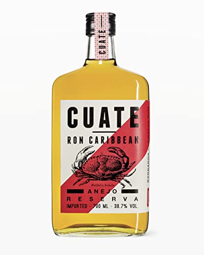 LQR Company Cuate Rum 04 | Barbados Master Blend Mit Feinem Geschmack | Ideal Für Die Hausbar & Beliebtes Geschenk Für Männer | 700ml (38.7% Vol.) (Cuate04) von LQR Company