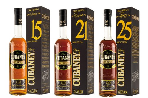 Rum Cubaney Luxus Geniesser Set 3 Flaschen von Cubaney