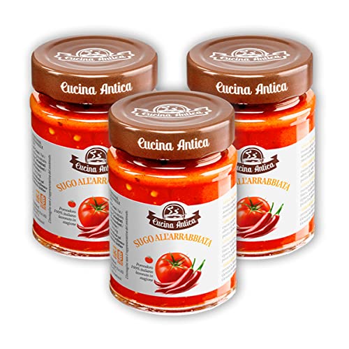Cucina Antica - Arrabbiata-Soße - 3 Gläser à 190 g von Cucina Antica