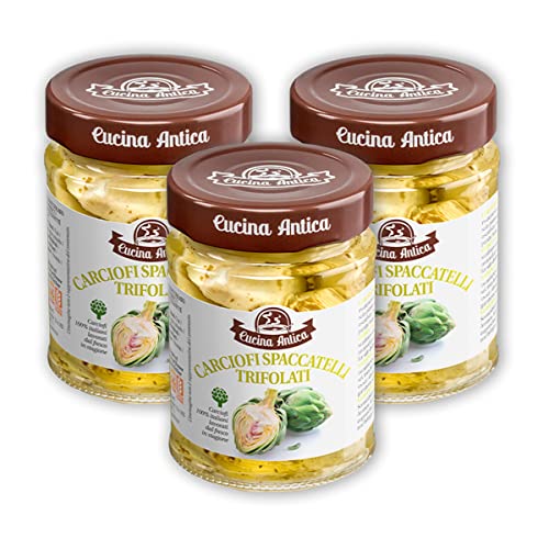 Cucina Antica - Artischocken Spaccatelli Trifolati - 3 Gläser à 230 g Cucina Antica - Artischocken Spaccatelli Trifolati - 3 Gläser à 230 g von Cucina Antica