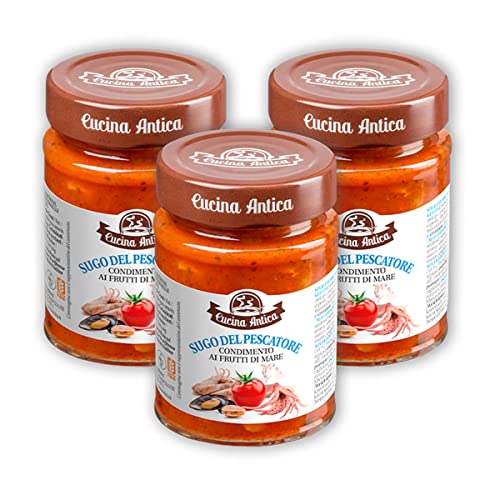 Cucina Antica - Fischersoße - 3 Gläser à 180 g von Cucina Antica