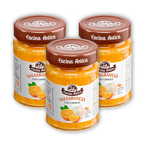 Cucina Antica - Salsarancia Zwiebeln und Orange - 3 Gläser à 210 g von Cucina Antica