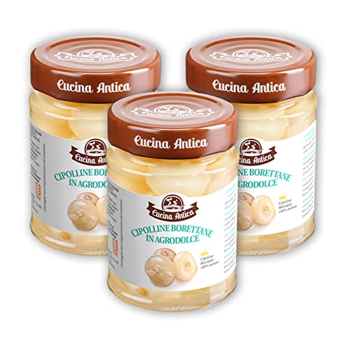 Cucina Antica - Süß-saure Zwiebeln - 3 Gläser à 240 g von Cucina Antica