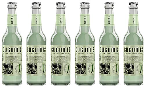 Cucumis - The Sophisticated Cucumber Gurkenlimonade MW inkl. Pfand - 6x0,33l inc. 0.48€ MEHRWEG Pfand von Cucumis