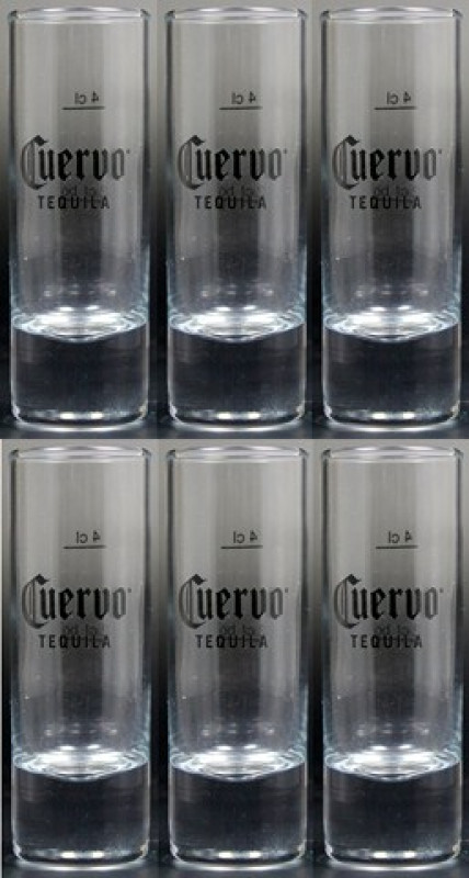 6 Cuervo Tequila Glas Stamper 5 cl 6 Cuervo Tequila Glas Stamper 5 cl von Cuervo