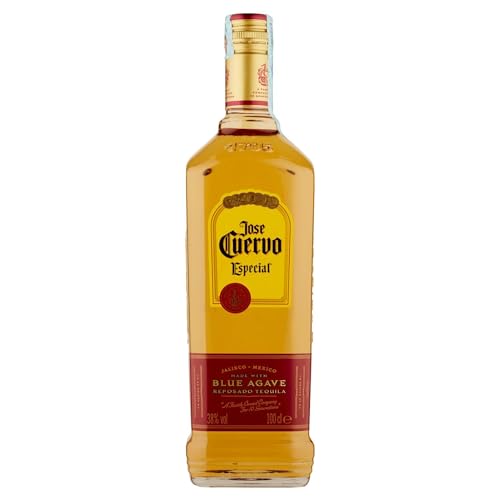Jose Cuervo Especial Reposado Original Tequila Mexiko (1 x 1,0 l) – mexikanischer Tequila mit 38 % Vol. Alkohol von Jose Cuervo