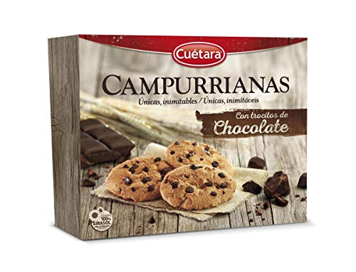 Cuétara, Campurrianas, Kekse mit Schokoladenstückchen, 450 g Cuétara, Campurrianas, Kekse mit Schokoladenstückchen, 450 g von Cuétara