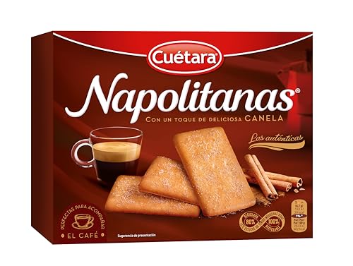 Cuétara Napolitanas mit einem Hauch leckerem Zimt, 500 g von Cuétara