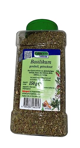 Basilikum gerebelt, getrocknet 150g Basilikum gerebelt, getrocknet 150g von Cuisine Noblesse