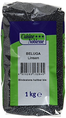Cuisine Noblesse Beluga-Linsen, 10er Pack (10 x 1 kg) von Cuisine Noblesse