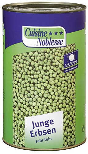 Cuisine Noblesse Erbsen sehr fein, 1er Pack (1 x 4 kg) von Cuisine Noblesse