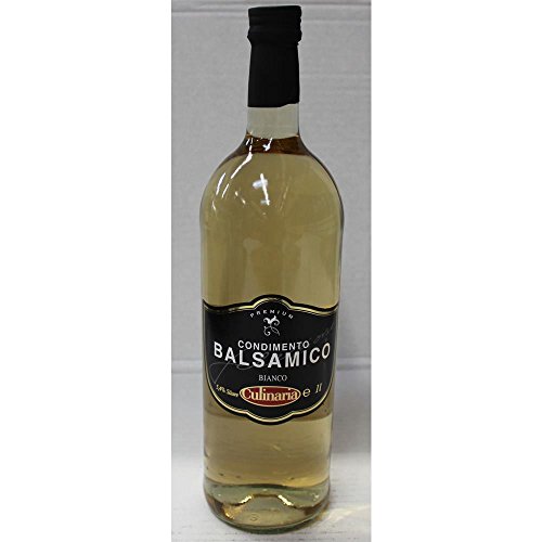 Culinaria Condimento Balsamico Bianco Weinessig Premium (1 Liter Flasche) von Culinaria
