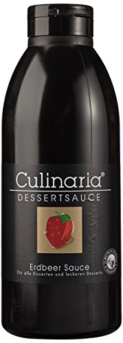 Culinaria Erdbeer-Sauce, 2er Pack (2 x 800 ml) von Culinaria