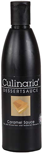 Culinaria süsse Caramel Sauce für alle Eissorten und Desserts 250ml von Culinaria