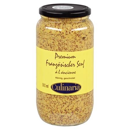 Premium Senf Dijon grob geschrotet 1000g Premium Senf Dijon grob geschrotet 1000g von Culinaria
