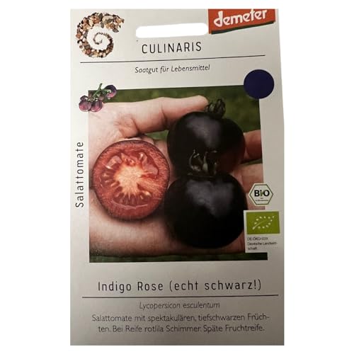 Culinaris 025 Salattomate Indigo Rose (Bio-Salattomatensamen) von Culinaris